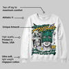 Oxidized Green 4s DopeSkill Sweatshirt Pretty Girl Swag Graphic