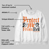 Starfish 3s DopeSkill Sweatshirt Protect Me From Evil Graphic
