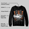 Shattered Backboard 1s DopeSkill Sweatshirt Trust No One Graphic