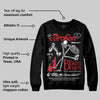 Bred Velvet 11s DopeSkill Sweatshirt Broken Bones Graphic