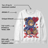 Rare Air 11s DopeSkill Sweatshirt Broken Bear Graphic