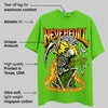 Neon Green Collection DopeSkill Neon Green T-shirt NeverFull Graphic