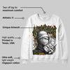 Olive Collection DopeSkill Sweatshirt New Get Rich Graphic