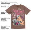 Dunk Smokey Mauve Playful Pink White Brown DopeSkill Brown Savana T-shirt New No Days Off Graphic