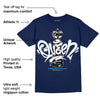 Midnight Navy 3s DopeSkill Navy T-shirt Queen Chess Graphic