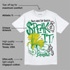 Lucky Green 5s DopeSkill T-Shirt Speak It Graphic