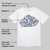 French Blue 12s DopeSkill T-Shirt Rare Breed Type Graphic