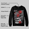 Arctic Pink 5s DopeSkill Sweatshirt Side Hustle Graphic