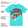 Dunk Dolphins DopeSkill Tahiti Blue T-shirt Loser Lover Graphic