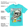 Cyan Burst 9060 DopeSkill Virtual Blue T-shirt Mystery Ghostly Grasp Graphic