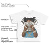 UNC Reimagined 1s DopeSkill Toddler Kids T-shirt Rich Youth Graphic