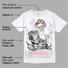 Dunk Smokey Mauve Playful Pink White Brown DopeSkill T-Shirt Show Me The Money Graphic