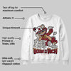 Samba OG Collegiate Burgundy DopeSkill Sweatshirt Born To Be Rich Graphic