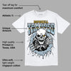 Blue Grey 13s DopeSkill T-Shirt Trapped Halloween Graphic