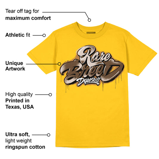 Yellow Collection DopeSkill Gold T-shirt Rare Breed Type Graphic