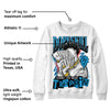 Military Blue 4s DopeSkill Sweatshirt Sorry I've Been Trappin Graphic