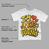 Yellow Ochre 6s DopeSkill Toddler Kids T-shirt I'm The Future Graphic