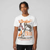 'Orange Citrus' 3s DopeSkill T-Shirt Broken Bones Graphic