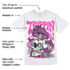 Hyper Violet 4s DopeSkill T-Shirt Trippin Graphic