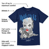 Midnight Navy 3s DopeSkill Navy T-shirt Money Talks Graphic