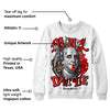 Red Cement 4S DopeSkill Sweatshirt Money Don't Lie Graphic