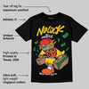 Yellow Collection DopeSkill T-Shirt No Luck, All Hustle Graphic