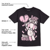 Dunk Low Pink Foam DopeSkill T-Shirt Love Sick Graphic