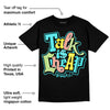 Cyan Burst 9060 DopeSkill T-Shirt Talk Is Chip Graphic