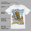 Blue Grey 13s DopeSkill T-Shirt Get Rich Graphic