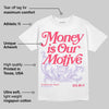 Peanut Butter Jelly 5s DopeSkill T-Shirt Money Is Our Motive Typo Graphic