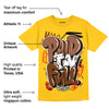 Yellow Collection DopeSkill Gold T-shirt New Paid In Full Graphic