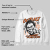 Orange 'Outlast' DopeSkill Graphic Sweatshirt