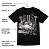 Mauve Off-Noir 2s DopeSkill T-Shirt Trust No One Graphic