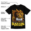 Black Tour Yellow AJ 4 Thunder DopeSkill T-Shirt Black King Graphic