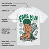 Pine Green 13s DopeSkill T-Shirt False Love Graphic