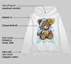 Knu Stack Vintage Satin Dream Blue DopeSkill Hoodie Sweatshirt Broken Bear Graphic