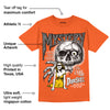 Georgia Peach 3s DopeSkill Orange T-shirt Mystery Ghostly Grasp Graphic