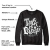 Dunk Low Pure Platinum DopeSkill Sweatshirt Talk Is Chip Graphic