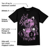 Mauve Off-Noir 2s DopeSkill T-Shirt Smile Through The Pain Graphic