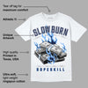 Midnight Navy 5s DopeSkill T-Shirt Slow Burn Graphic