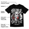 Black and White Collection DopeSkill T-Shirt Money Don't Lie Graphic