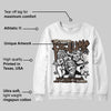 A Ma Maniere x Dark Mocha 4s DopeSkill Sweatshirt Distorted Realms Graphic