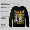 Black Tour Yellow AJ 4 Thunder DopeSkill Sweatshirt Pretty Girl Swag Graphic