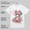 Dusty Rose 40s DopeSkill T-Shirt Smile Through The Pain Graphic