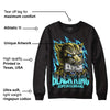 Aqua 5s DopeSkill Sweatshirt Black King Graphic