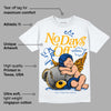 Dunk Blue Jay and University Gold DopeSkill T-Shirt New No Days Off Graphic