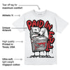 Red Taxi 12s DopeSkill T-Shirt Paid In Full Graphic