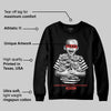Red 'Scared Money Don't Make No Money' DopeSkill Graphic Sweatshirt