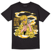 Taxi Yellow Black 8s DopeSkill T-Shirt Money Is The Motive Graphic