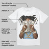 Powder Blue 9s DopeSkill T-Shirt Rich Youth Graphic